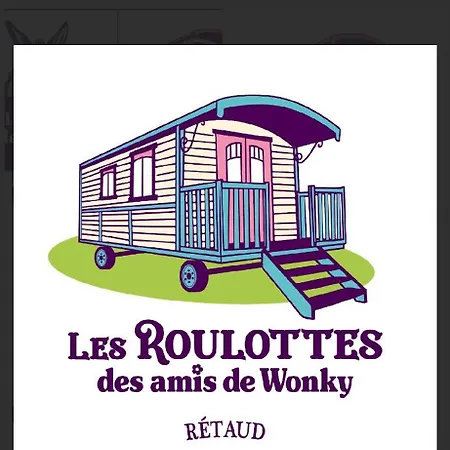 Campsite Les Roulottes Des Amis De Wonky Retaud