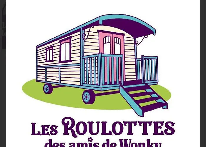 אתר קמפינג Les Roulottes Des Amis De Wonky Rétaud